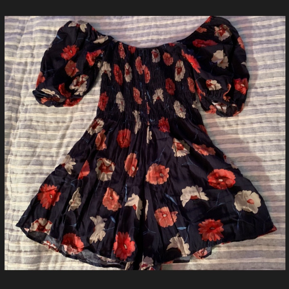 Kimchi Blue Floral Romper